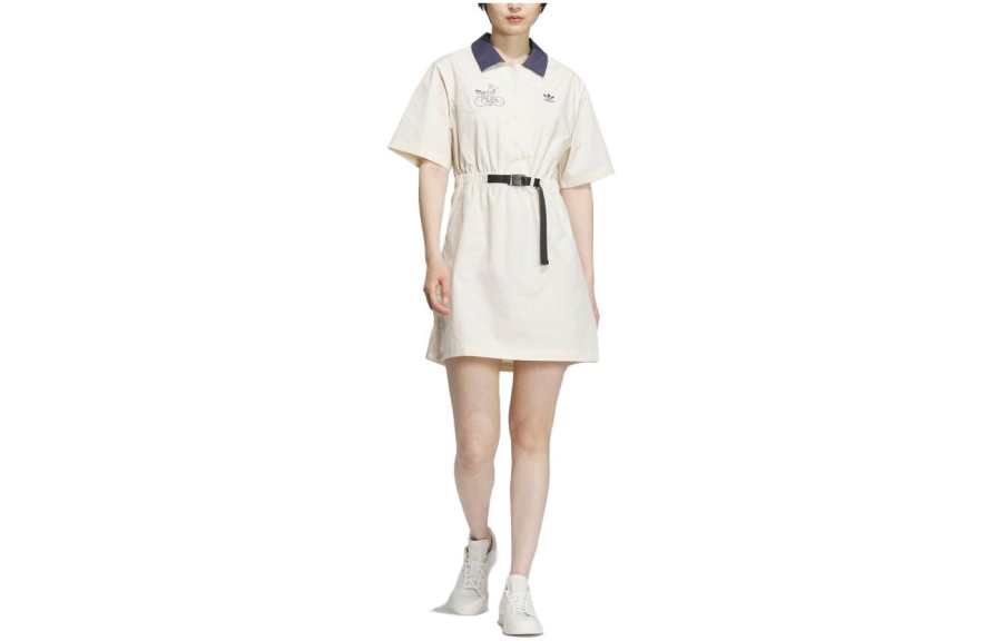 Adidas Originals x NAGABA Short Sleeved Dress Women's Wonder White
