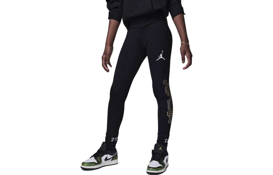 Jordan Jordan Knitted Sweatpants Take Flight Leggings Kids' Apparel Take Flight Leggings Black Kids'