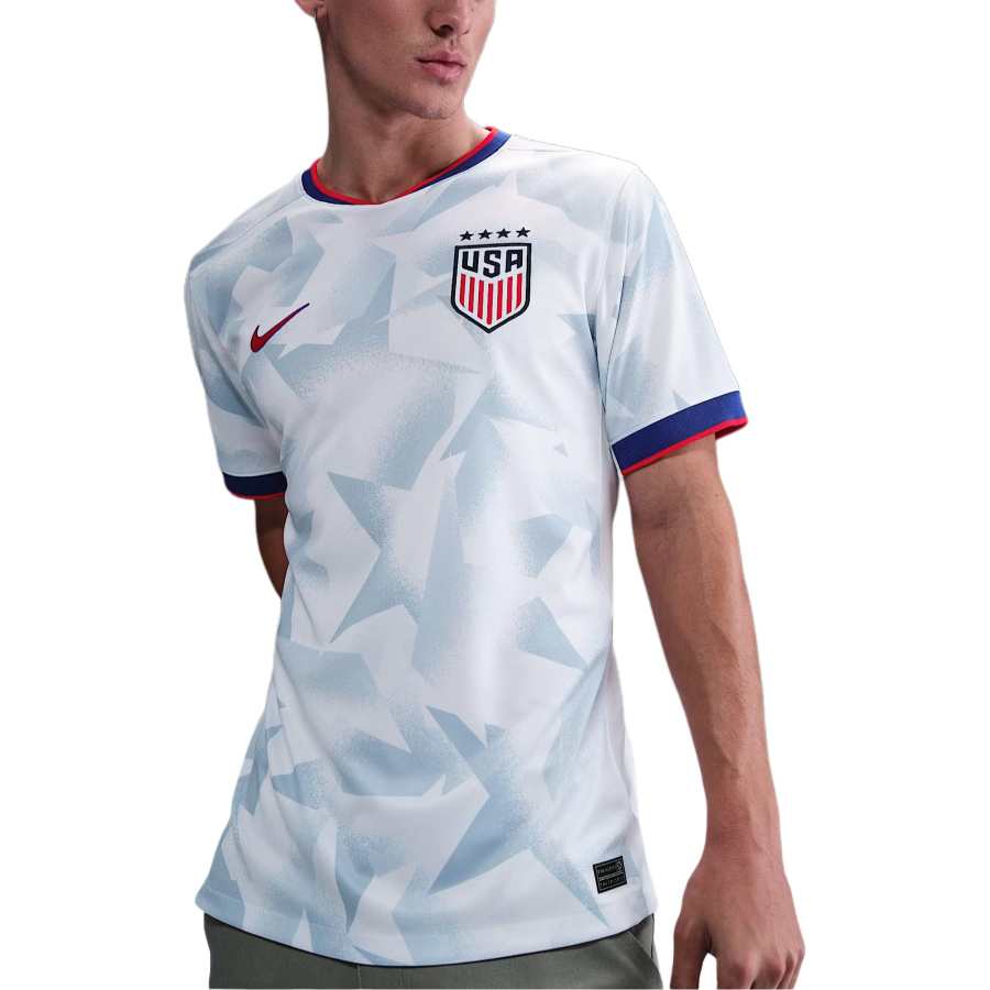 Nike Nike United States National Team Soccer Jersey Fan Edition Men's Blue White