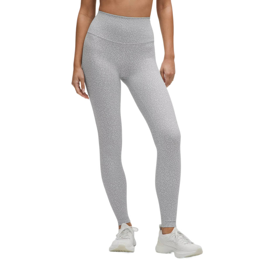 Lululemon Wunder Train Yoga Pants 28' Women's Jasmine Starry Night Multicolor Leopard Daisy Starlight Multi