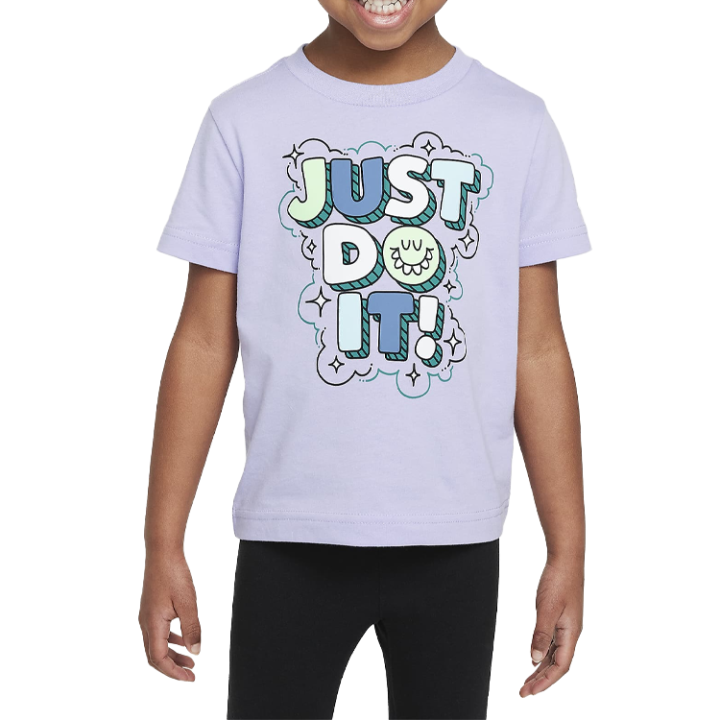 Nike Nike T Shirt Hydrangea Children Aged 3 7 Years Old
