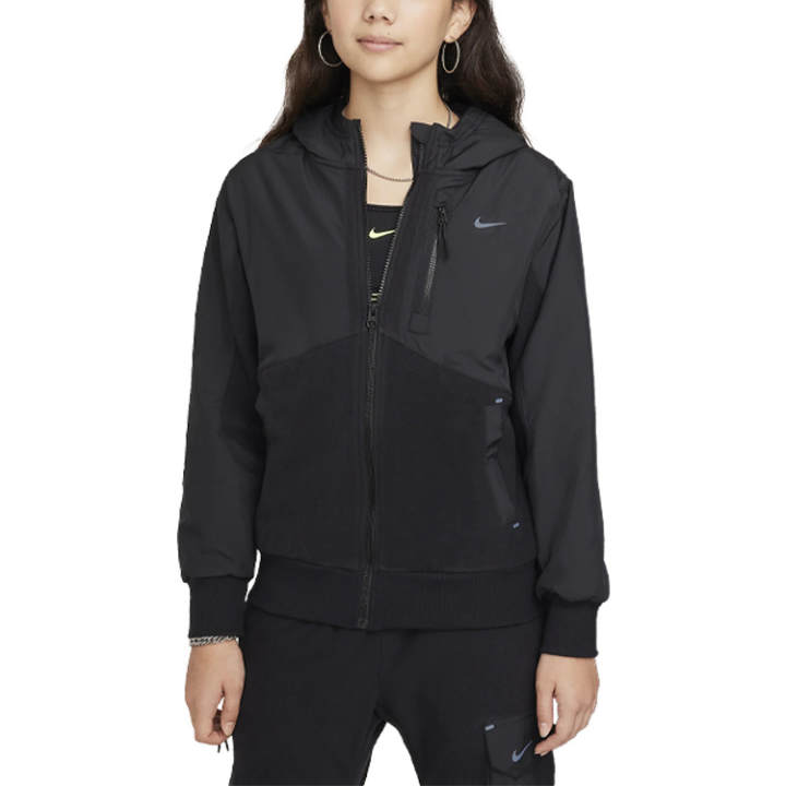 Nike Nike Jackets & Coats Sportswear Kids' Apparel Therma FIT Winterized Jacket Black Kids'