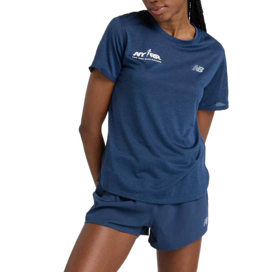 New Balance New Balance Run For Life Regular T Shirt Women's Blue