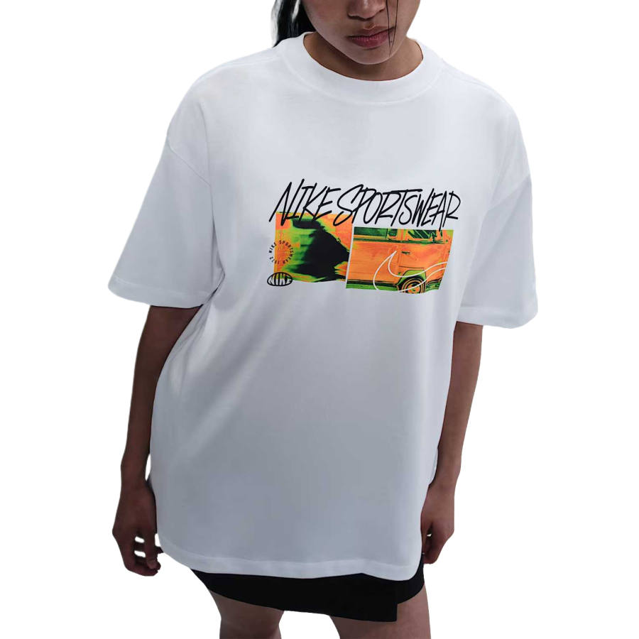 Nike Nike Sportswear Regular T Shirt Women's White