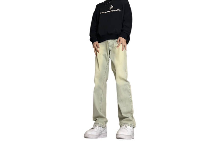 UNthemed Jeans Unisex Thin Straight Fit Pants