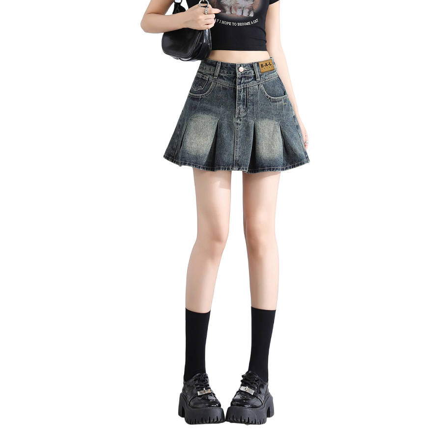 BALENO Denim Short Skirts Women's