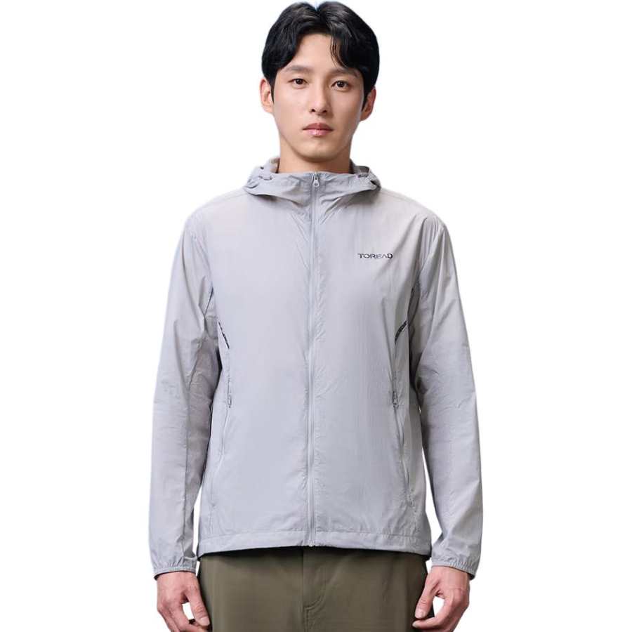TOREAD City Outdoor Collection Breathable And Quick Dry UV Protection Sun Protection Clothing Men's Bright Gray