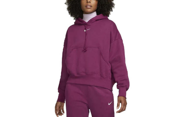 Nike Nike Sweatshirts Women's Fuchsia Hooded Moderate Regular