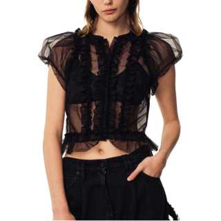 SIMONE ROCHA Ruffled Buttoned Blouse