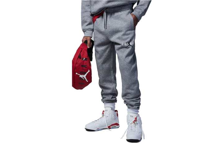 Jordan Jordan Knitted Sweatpants Gray Kids'