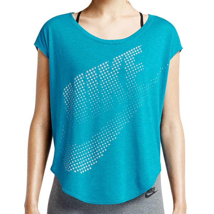 Nike Nike T Shirt Women's Coral Blue