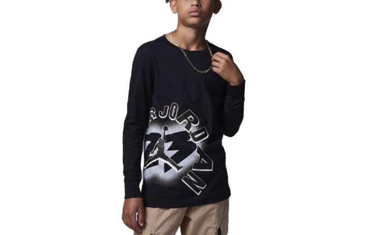 Jordan Jordan Kids T Shirts Crew Neck Moderate