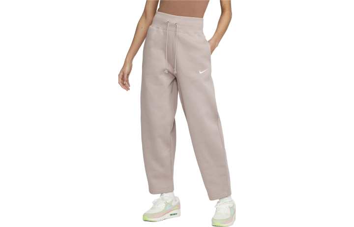Nike Nike Knitted Sweatpants Women's Taupe Moderate Straight Fit Pants