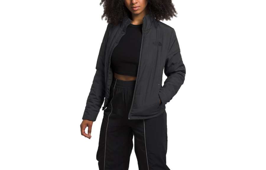 THE NORTH FACE Jackets Women's Asphalt Gray Stand Collar Moderate Other