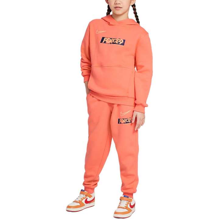 Nike Nike Knitted Sweatpants Club Light Wild Mango/Orange Pulse Teenagers