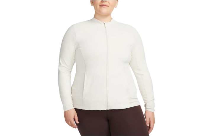 Nike Nike Dri Fit Jackets Women's White Crew Neck Moderate Other