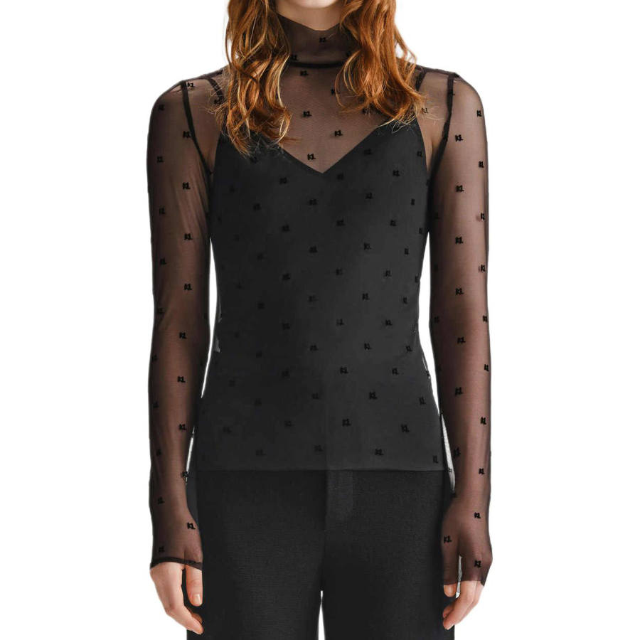 KARL LAGERFELD / Karl Lagerfeld Jeans Knitwear Women's Black