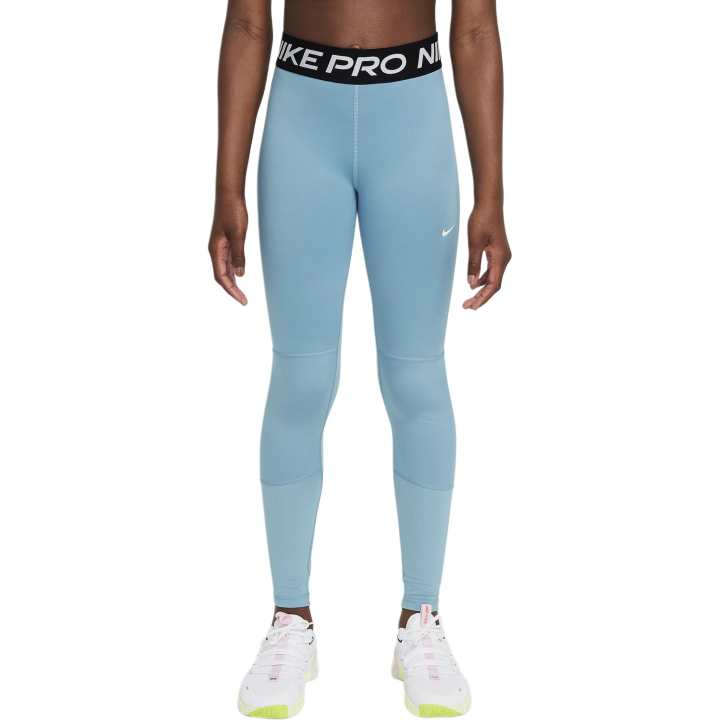Nike Nike Leggings Teenagers Denim Turquoise