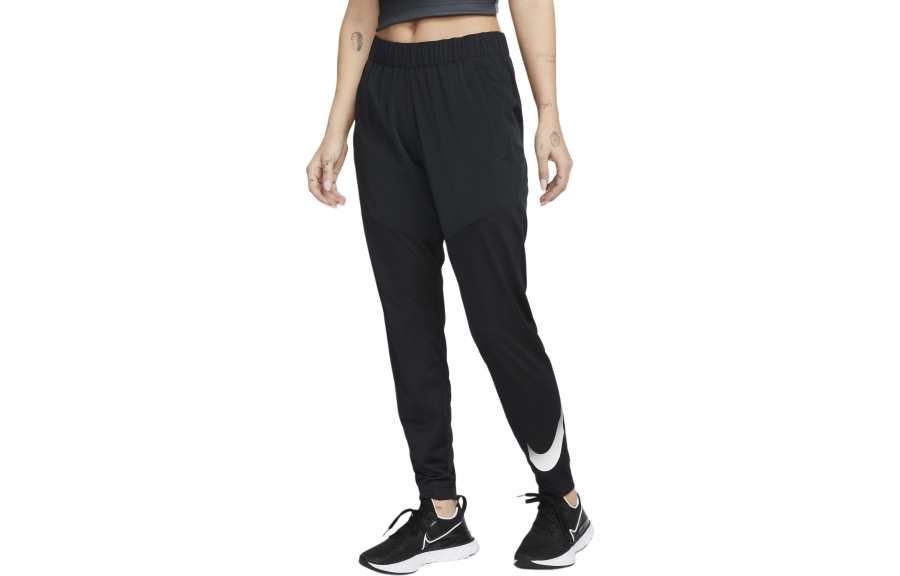 Nike Nike Dri FIT Swoosh Run Knitted Sweatpants Women's Black