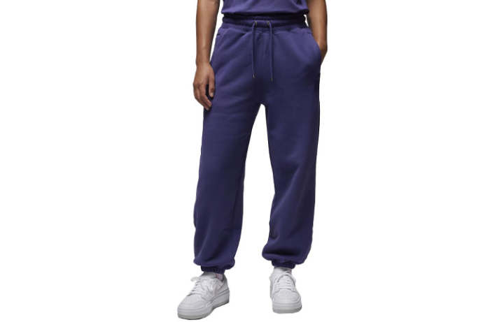 Jordan Jordan Flight Knitted Sweatpants Women's Purple Moderate Cuffed Pants