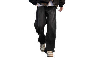 TONYKRZ Jeans Unisex Moderate Straight Fit Pants