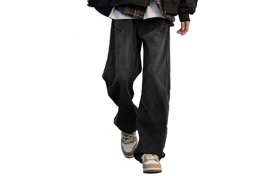 TONYKRZ Jeans Unisex Moderate Straight Fit Pants