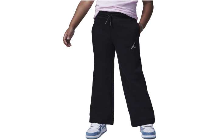 Jordan Jordan Knitted Sweatpants Icon Play Wide Leg Pants Black Kids'