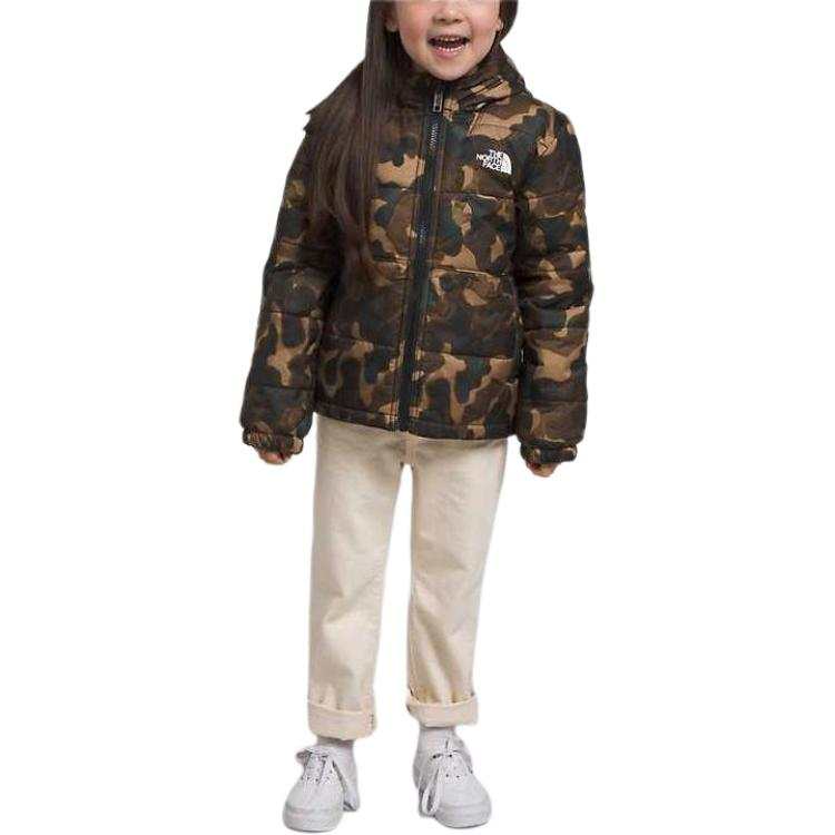 THE NORTH FACE Jackets & Coats Kids' Brown Camouflage