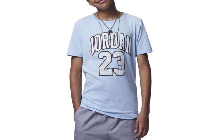 Jordan Jordan PRACTICE FLIGHT T Shirt University Blue Kids'