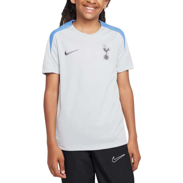 Nike Nike Dri Fit Tottenham Hotspur Strike T Shirt Gray Mist Teenagers