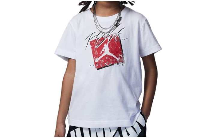 Jordan Jordan Kids T Shirts Crew Neck Moderate