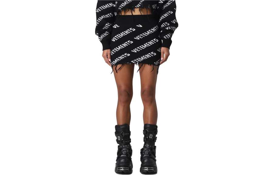 Vetements Casual Short Skirts Women's