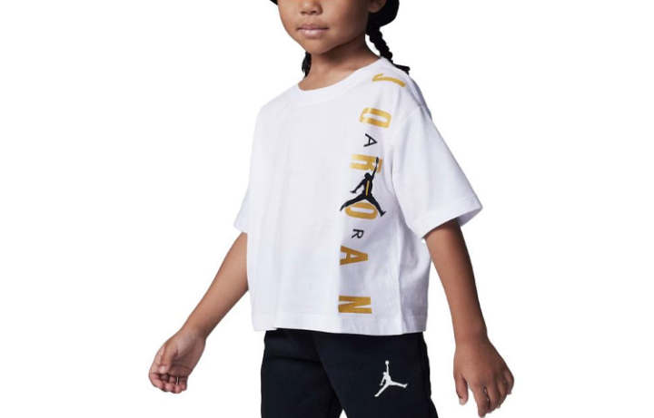 Jordan Jordan Kids T Shirts Crew Neck Moderate