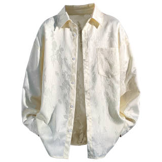 JUNGLE PANDA Shirts Unisex Lapel Thickened And Fleece Lined Shirt