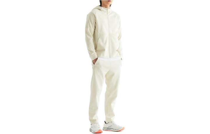 New Balance New Balance UNI TECH Jackets Men's Beige Hooded Moderate Other