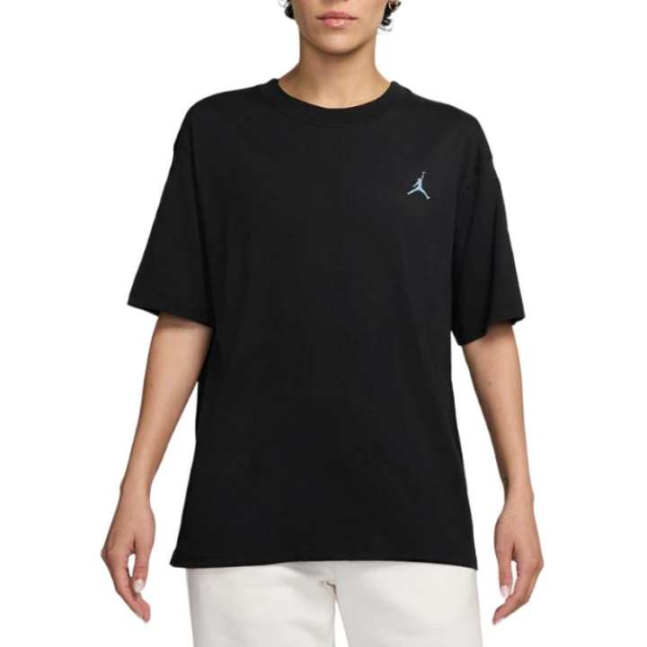 Jordan Jordan Apparel T Shirts Women's Black Crew Neck