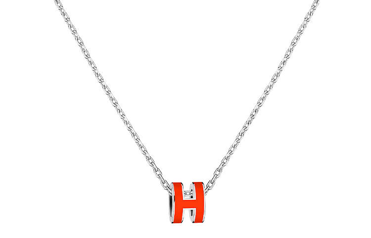 HERMES HERMES POP H Metal Necklaces Women's