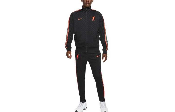 Nike Nike Knitted Sweatpants Men's Black Moderate Straight Fit Pants