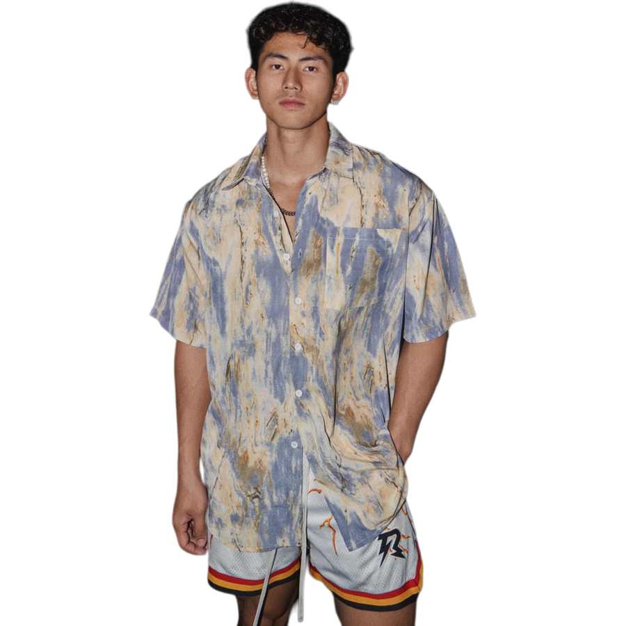 ZIAREL ZIAREL Shirts Unisex Lapel Moderate