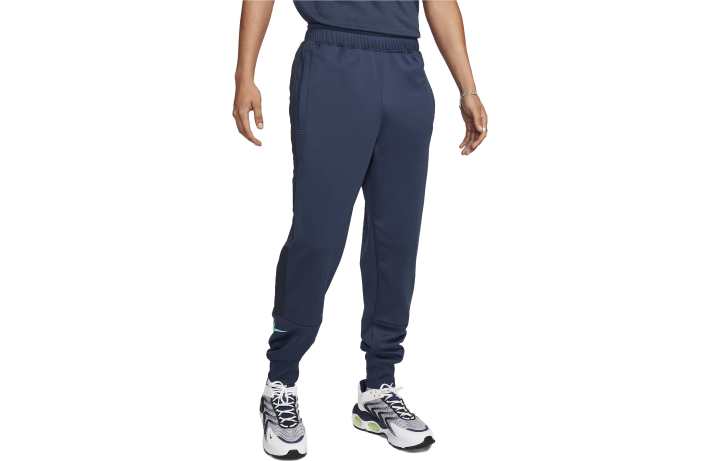 Nike Nike Knitted Sweatpants Men's Marine Blue Moderate Cuffed Pants