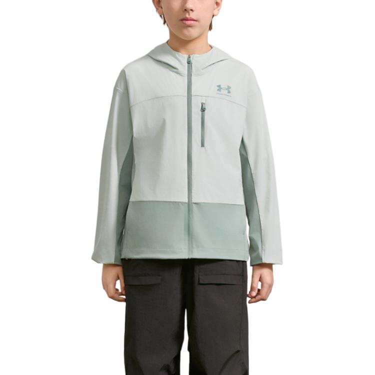 Under Armour Jacket Outdoor Collection Dark Gray Green Teenagers