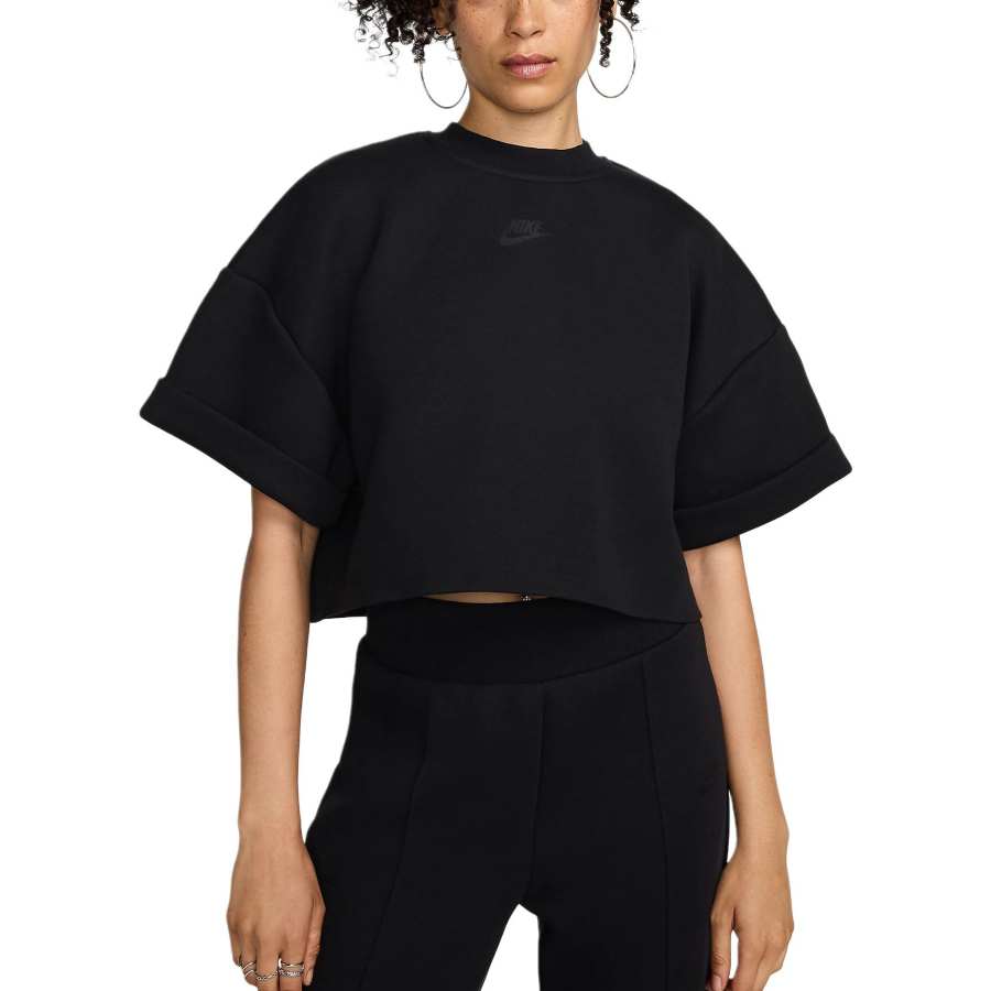 Nike Nike Sportswear Tech Fleece Women's Oversized Short Sleeve Cropped Top