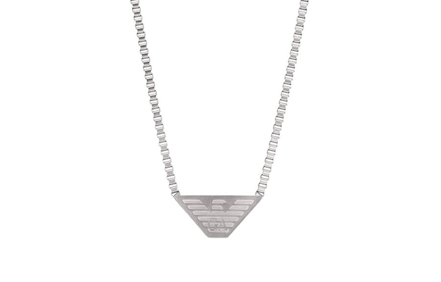 EMPORIO ARMANI Stainless Steel Necklaces Men's