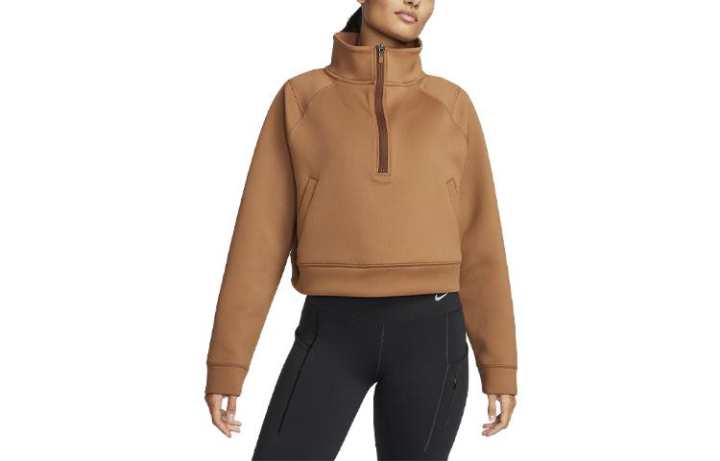 Nike Nike Sweatshirts Women's Brown Turtleneck Moderate Regular