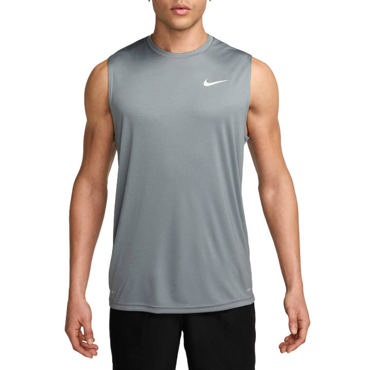 Nike Nike Tank Tops Men's Gray Crew Neck Moderate Other