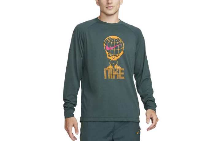 Nike Nike Soccer Jerseys Men's Green Moderate Straight Fit