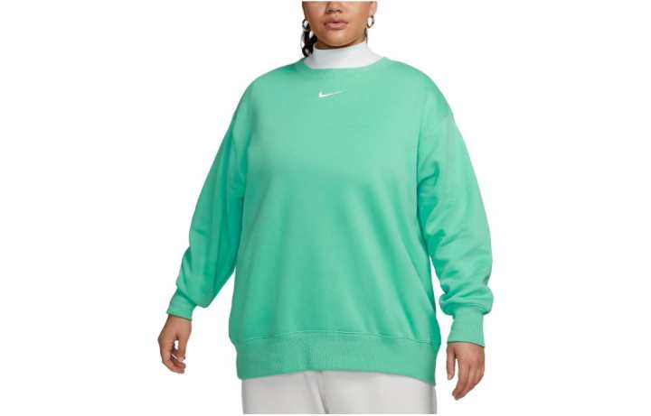 Nike Nike Sweatshirts Women's Grass Green Crew Neck Moderate Other