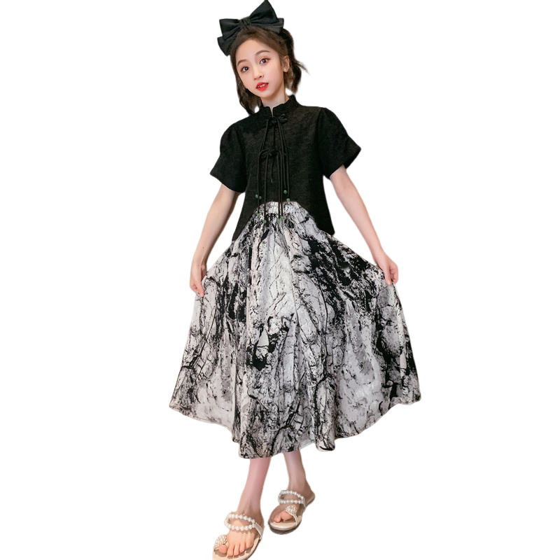 Lanza Teenagers Lanza Skirt Set 2 Piece Set Black