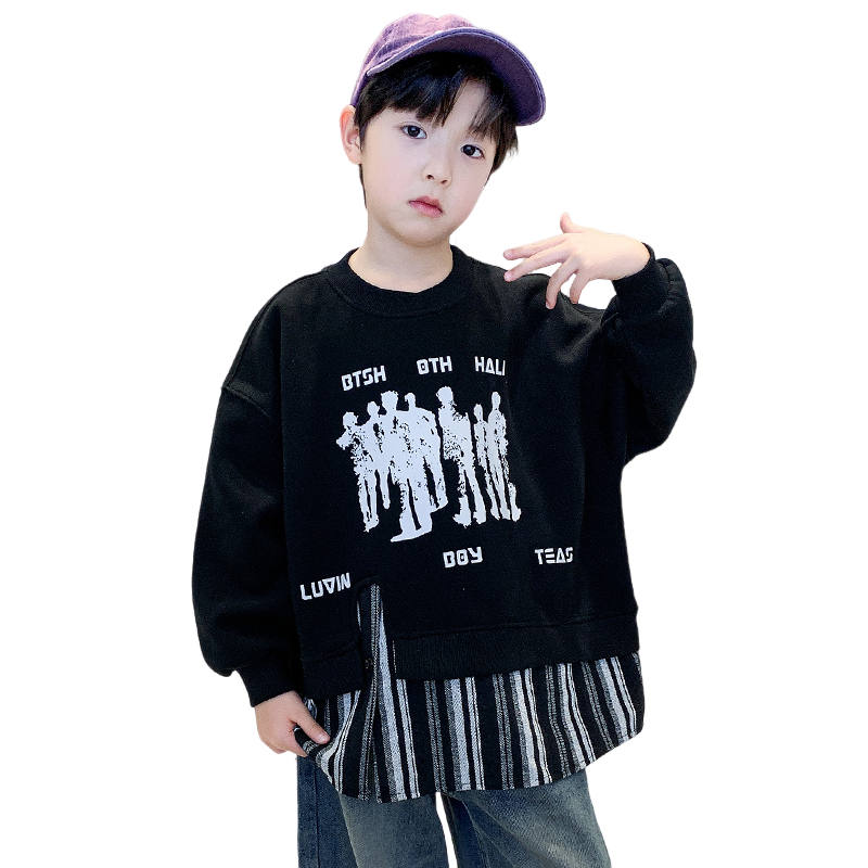 Lanza Kids Sweatshirts Crew Neck Moderate