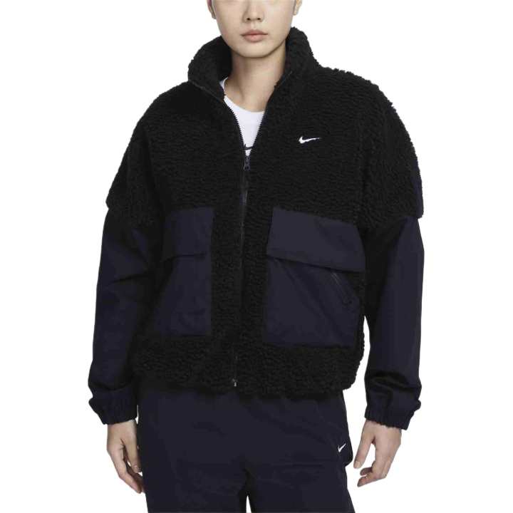 Nike Nike Sportswear Velvet feel Coat Women's Black/White